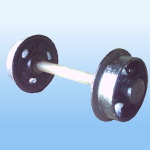 1T、1.5T礦車(chē)輪對(duì)